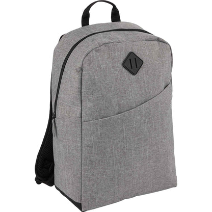 Gray Forrest Recycled 15" Computer Backpack plain