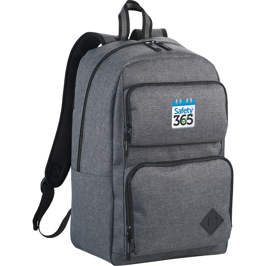 Gray Graphite Deluxe 15" Computer Backpack
