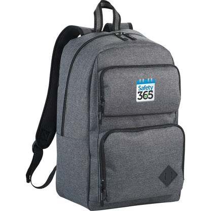 Gray Graphite Deluxe 15" Computer Backpack