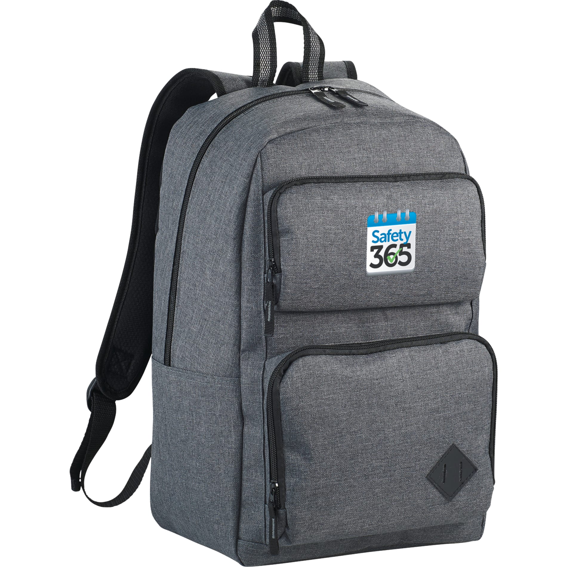 Gray Graphite Deluxe 15" Computer Backpack