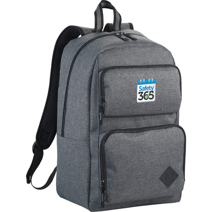 Gray Graphite Deluxe 15" Computer Backpack