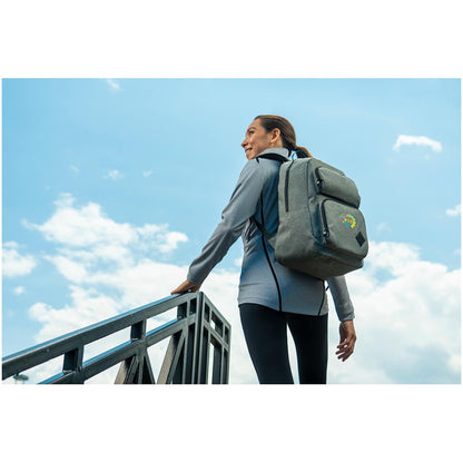 Gray Graphite Deluxe 15" Computer Backpack