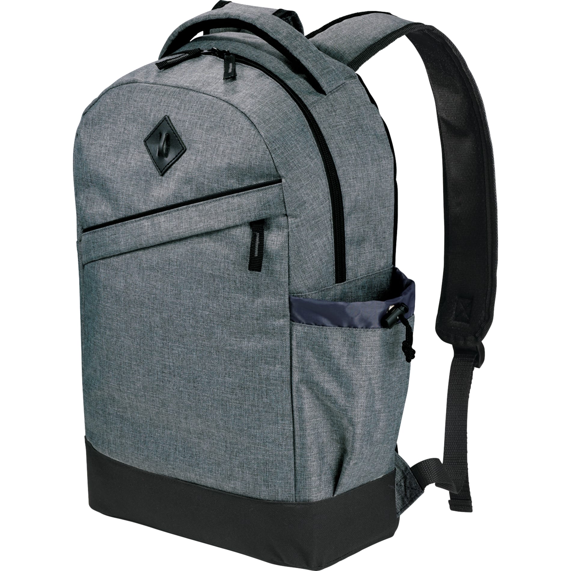 Gray Graphite Slim 15" Computer Backpack plain
