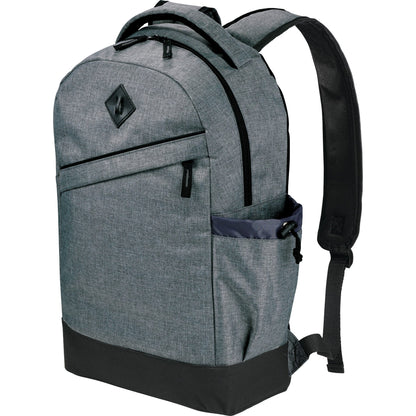 Gray Graphite Slim 15" Computer Backpack plain