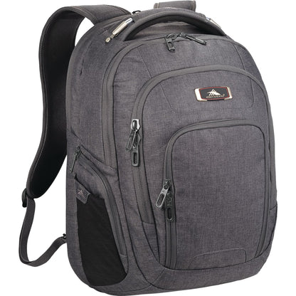 Gray High Sierra 17" Computer UBT Deluxe Backpack plain