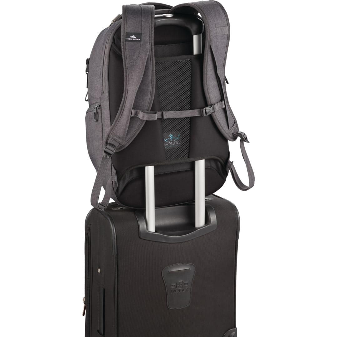 Gray High Sierra 17" Computer UBT Deluxe Backpack