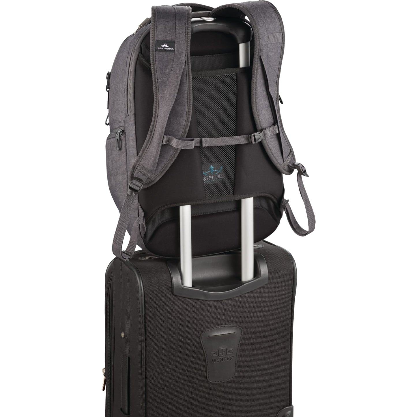 Gray High Sierra 17" Computer UBT Deluxe Backpack