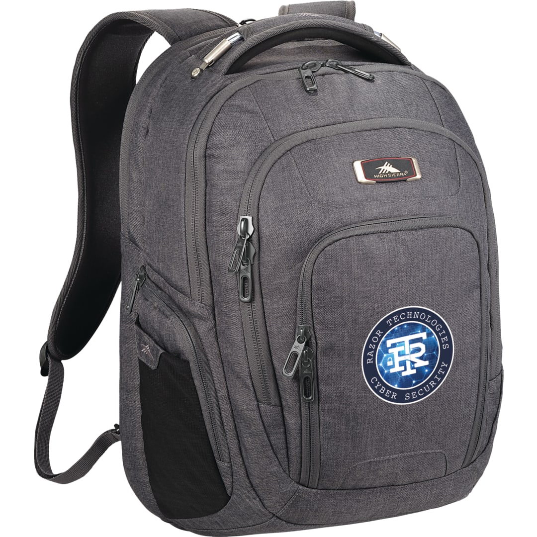 Gray High Sierra 17" Computer UBT Deluxe Backpack