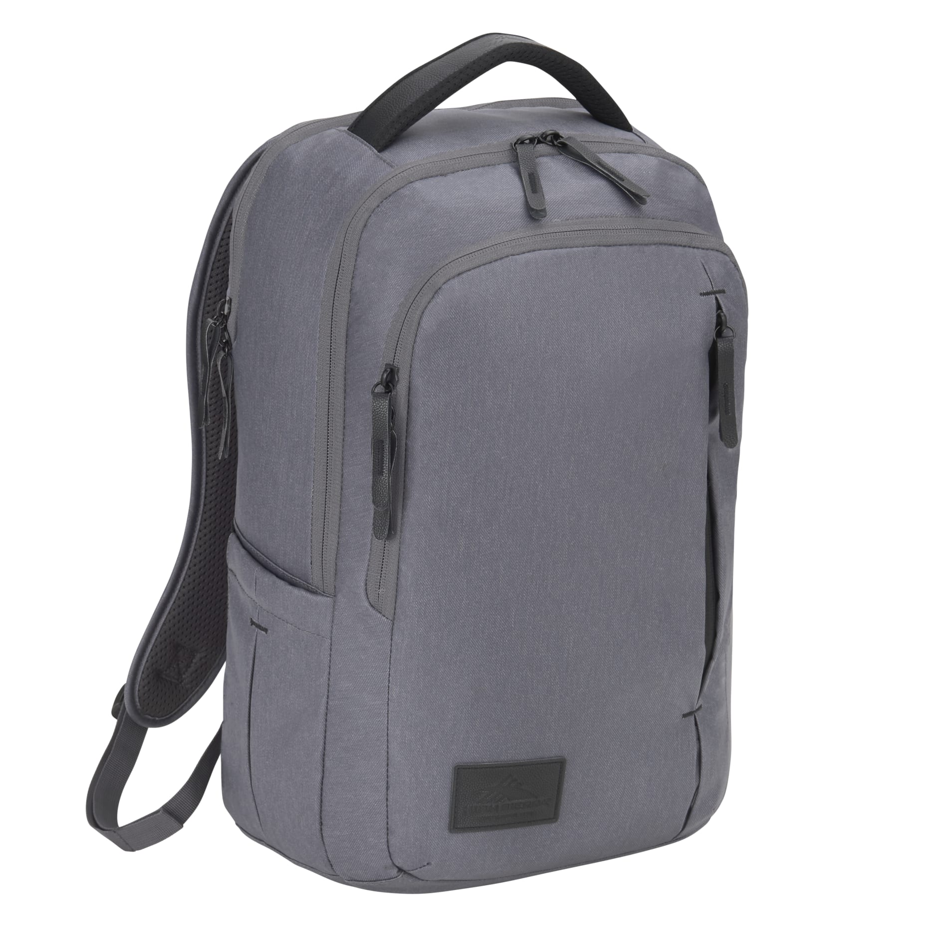 Gray High Sierra Slim  15" Computer Backpack plain