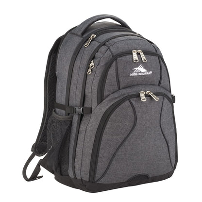 Gray High Sierra Swerve 17" Computer Backpack plain