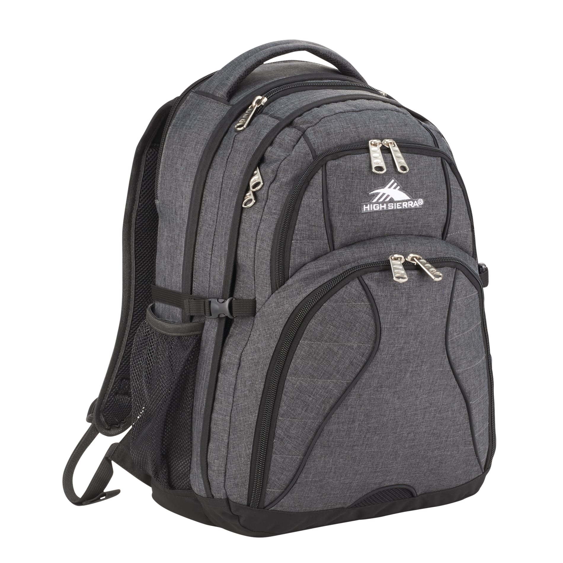 Gray High Sierra Swerve 17" Computer Backpack plain