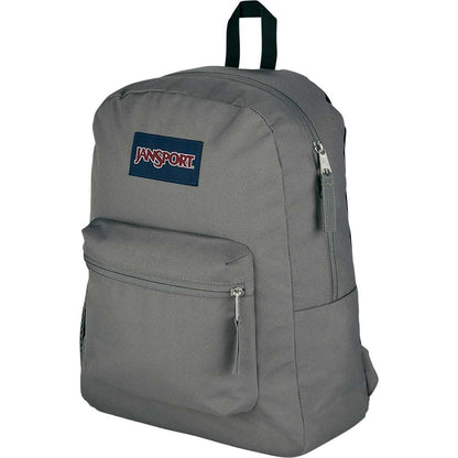 Gray Jansport Crosstown Plus Backpack plain