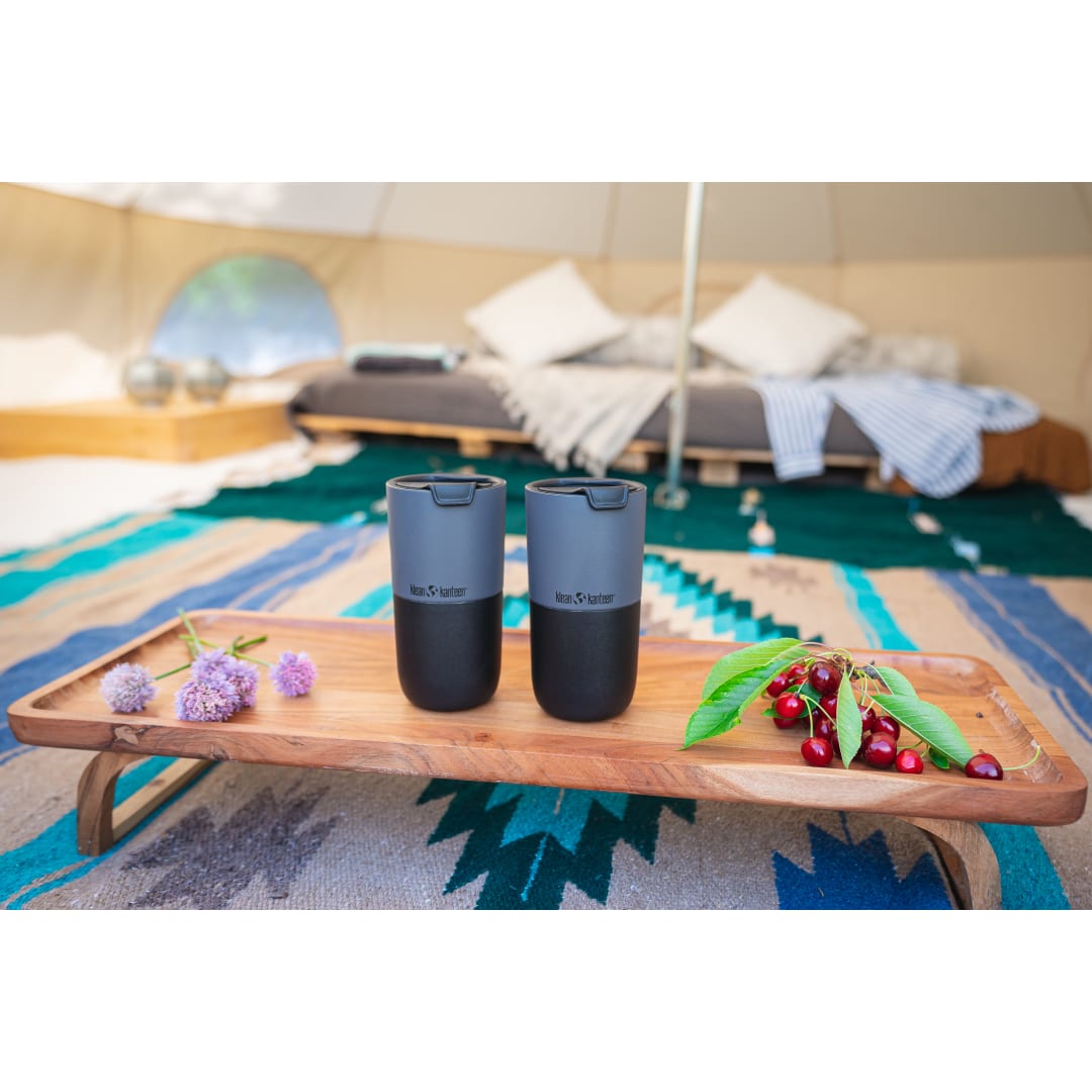 Gray Klean Kanteen Eco Rise 16oz Tumbler