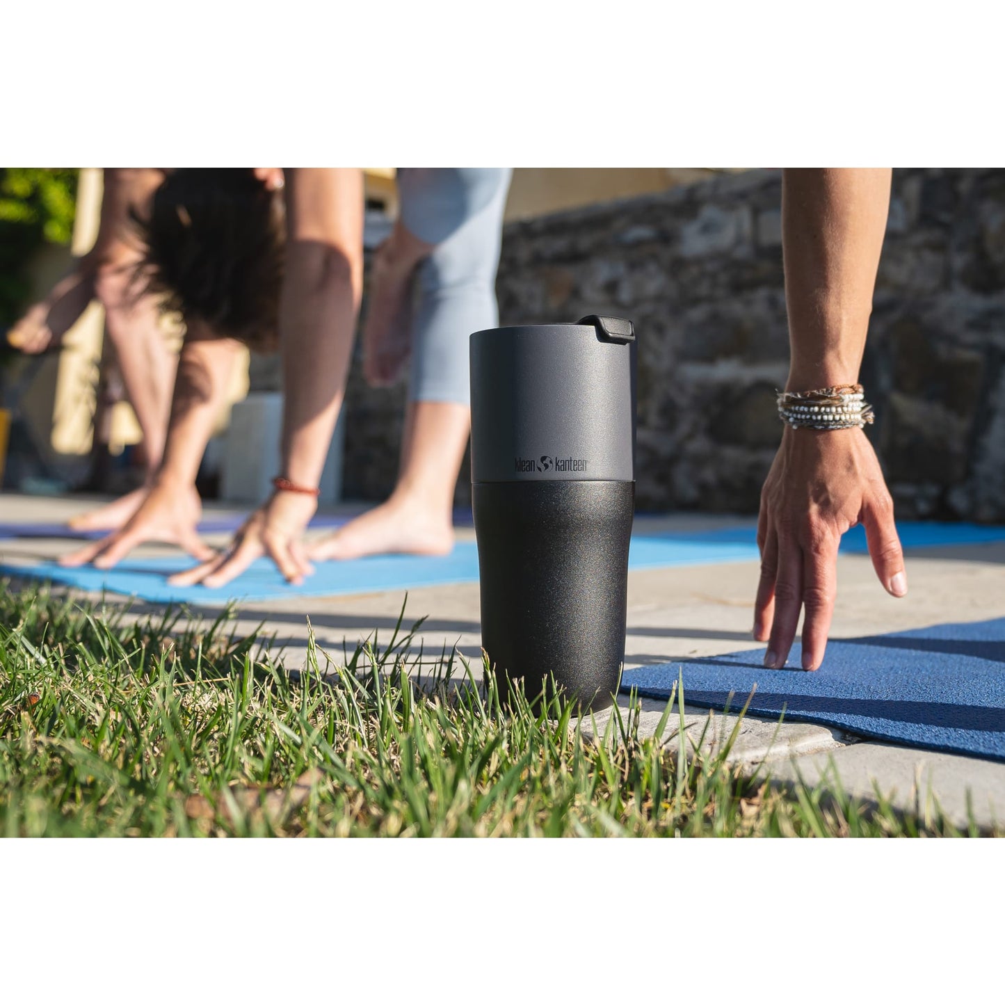 Gray Klean Kanteen Eco Rise 16oz Tumbler