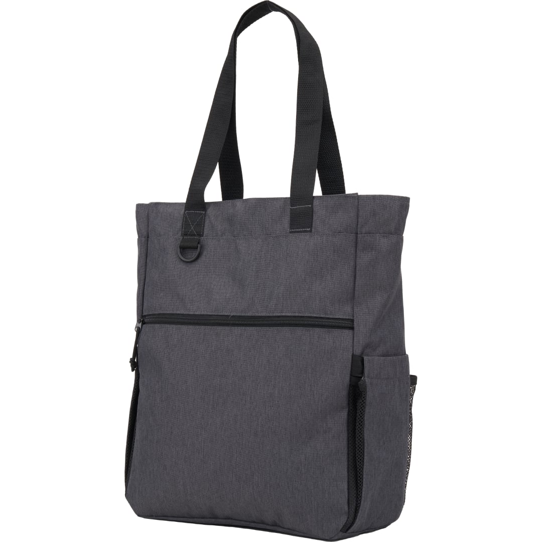 Gray Luna RPET Convertible Backpack Tote plain