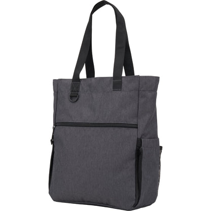 Gray Luna RPET Convertible Backpack Tote plain