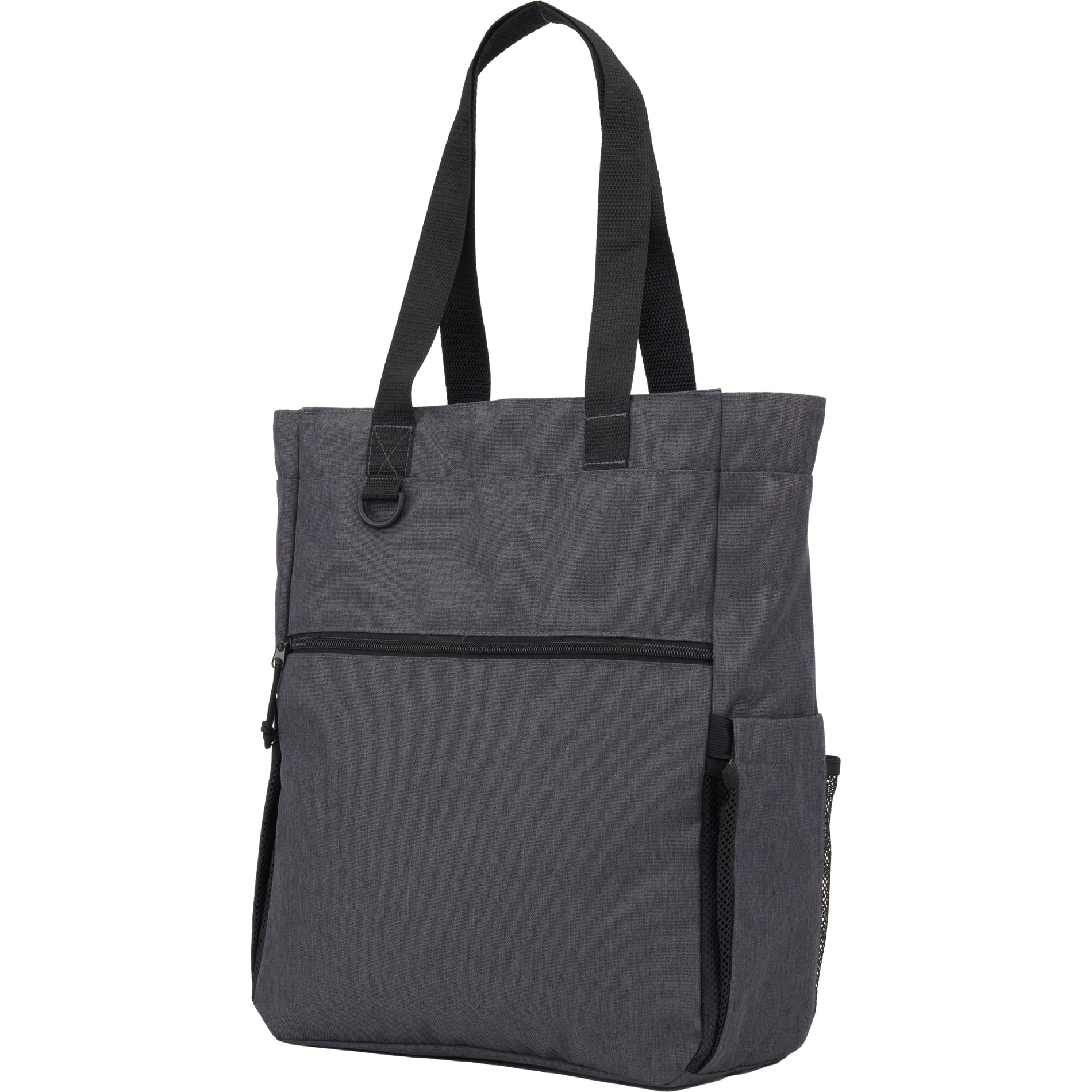 Gray Luna RPET Convertible Backpack Tote plain