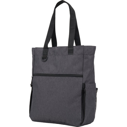 Gray Luna RPET Convertible Backpack Tote plain
