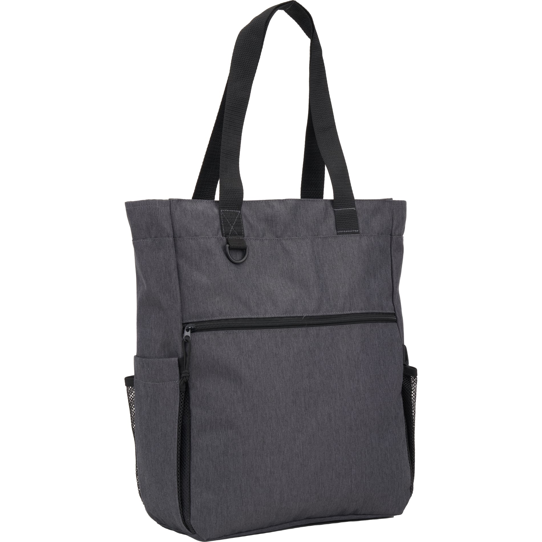 Gray Luna RPET Convertible Backpack Tote plain