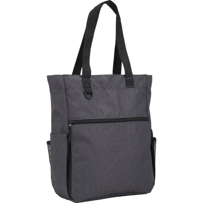 Gray Luna RPET Convertible Backpack Tote plain