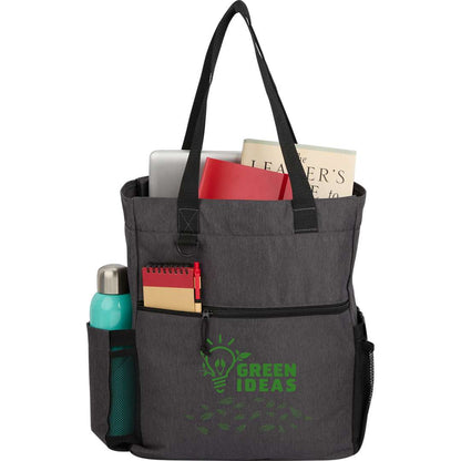 Gray Luna RPET Convertible Backpack Tote