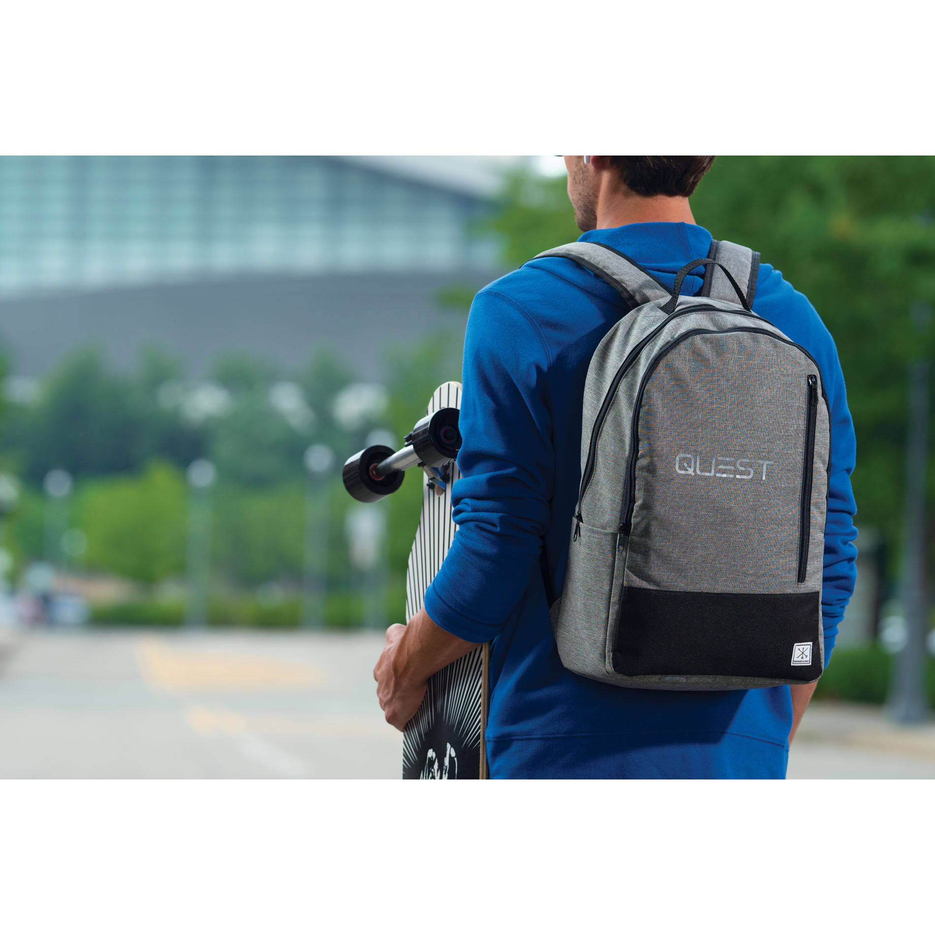 Gray Merchant & Craft Grayley 15" Computer Backpack