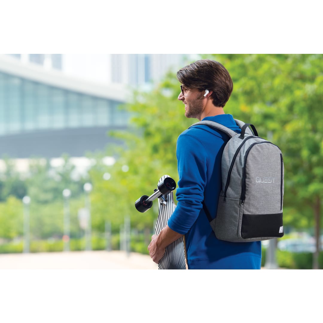Gray Merchant & Craft Grayley 15" Computer Backpack