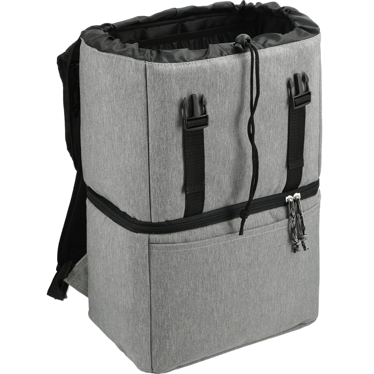 Gray Merchant & Craft Revive Recycled Backpack Cooler plain