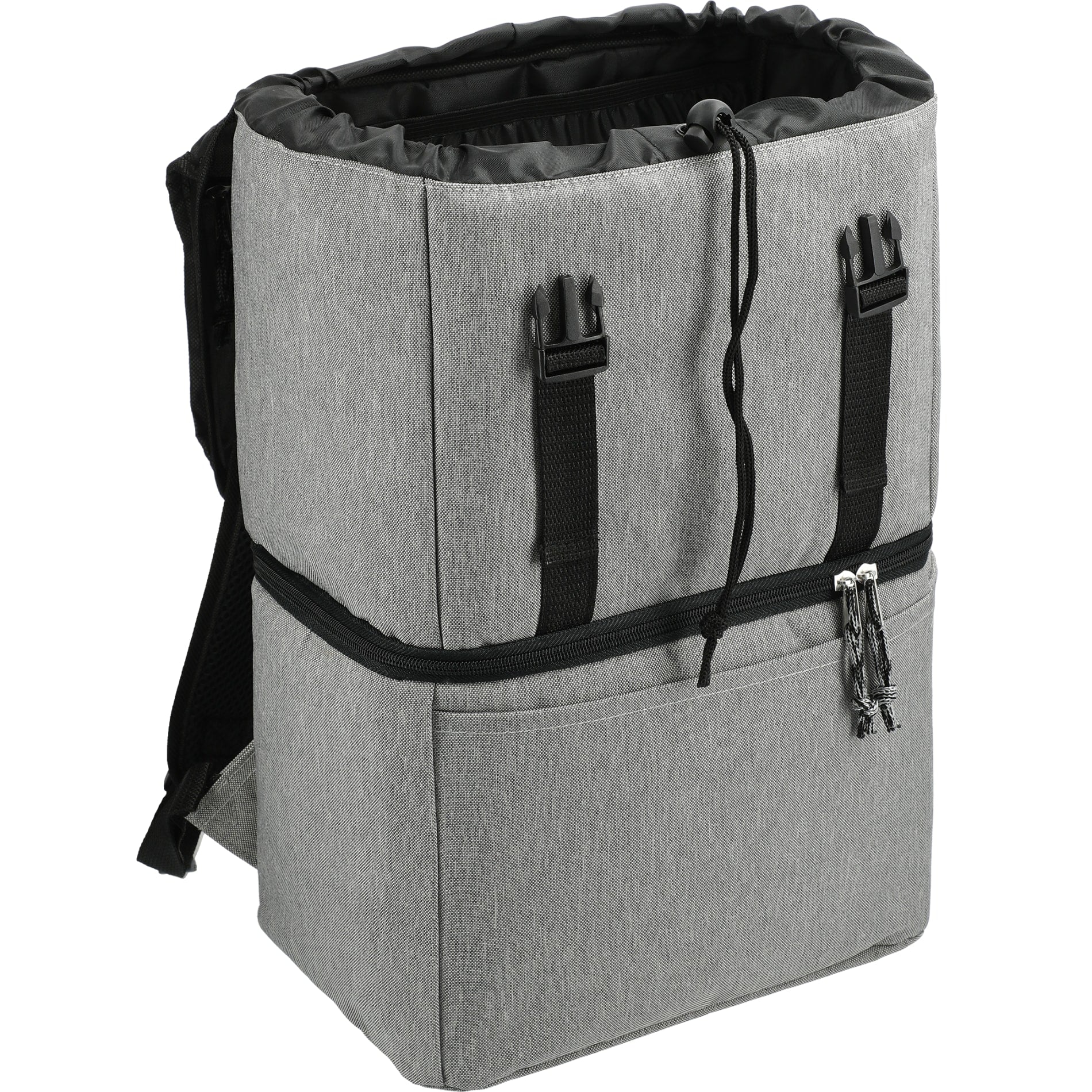 Gray Merchant & Craft Revive Recycled Backpack Cooler plain