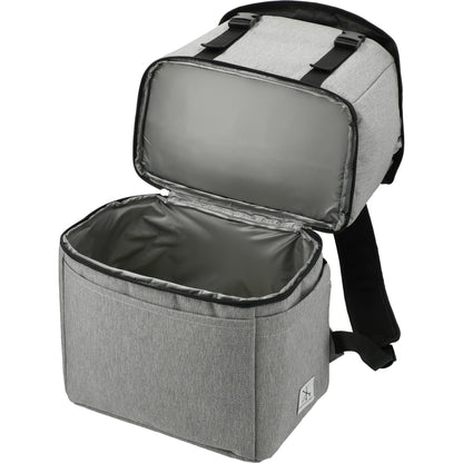 Gray Merchant & Craft Revive Recycled Backpack Cooler plain