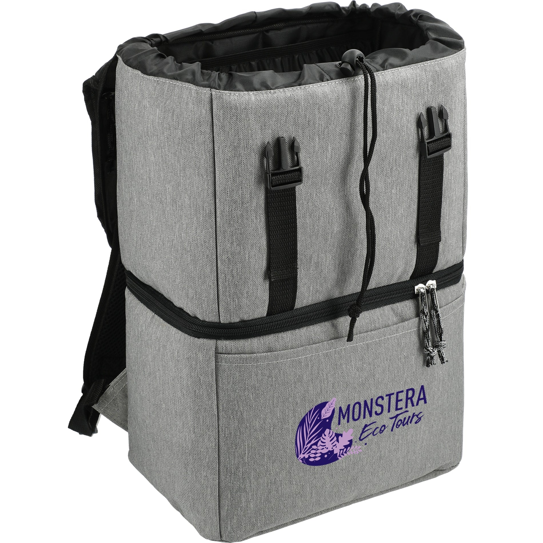 Gray Merchant & Craft Revive Recycled Backpack Cooler