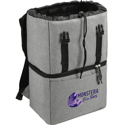 Gray Merchant & Craft Revive Recycled Backpack Cooler