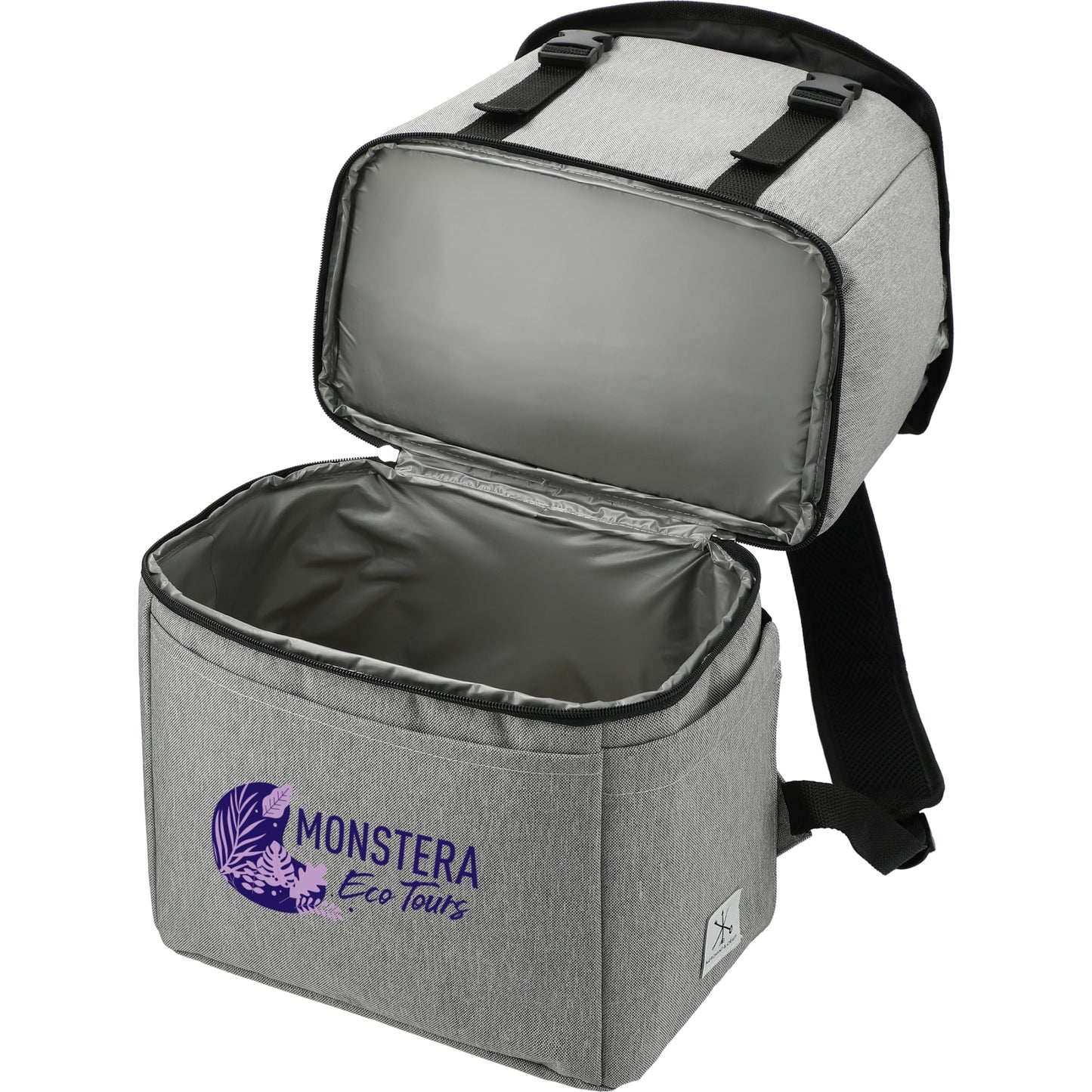 Gray Merchant & Craft Revive Recycled Backpack Cooler