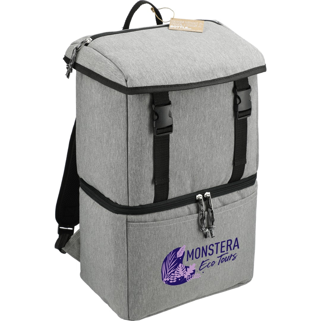 Gray Merchant & Craft Revive Recycled Backpack Cooler