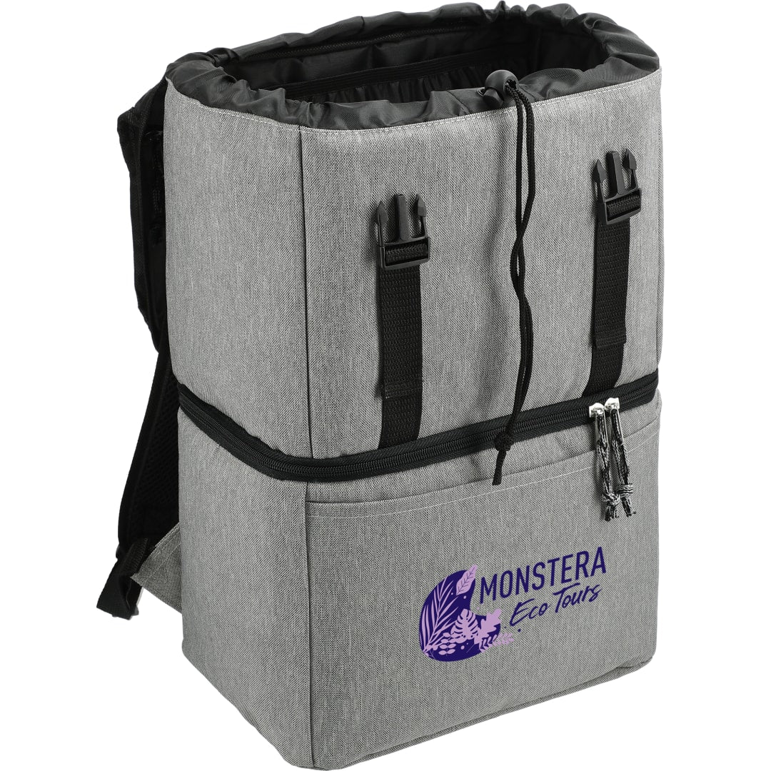 Gray Merchant & Craft Revive Recycled Backpack Cooler