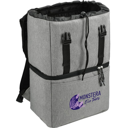 Gray Merchant & Craft Revive Recycled Backpack Cooler
