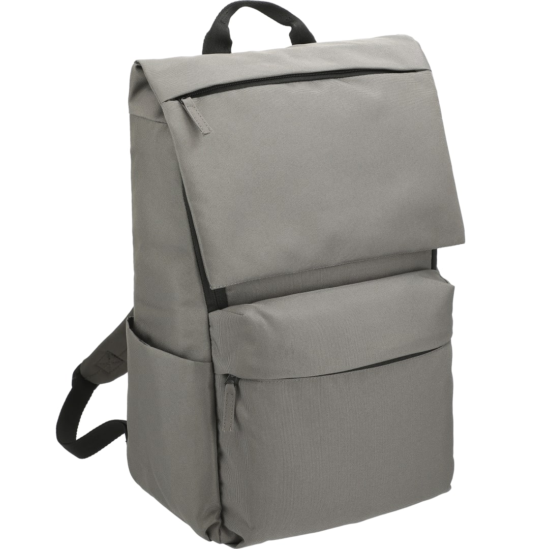 Gray Merritt Recycled 15" Computer Backpack plain