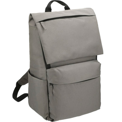 Gray Merritt Recycled 15" Computer Backpack plain