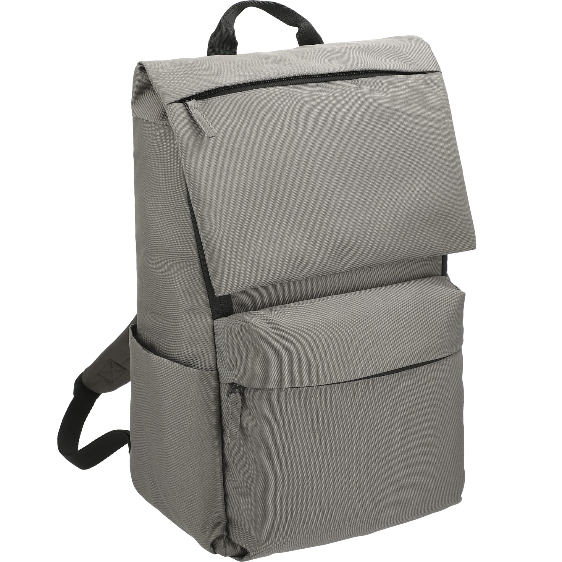 Gray Merritt Recycled 15" Computer Backpack plain