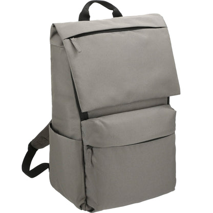 Gray Merritt Recycled 15" Computer Backpack plain