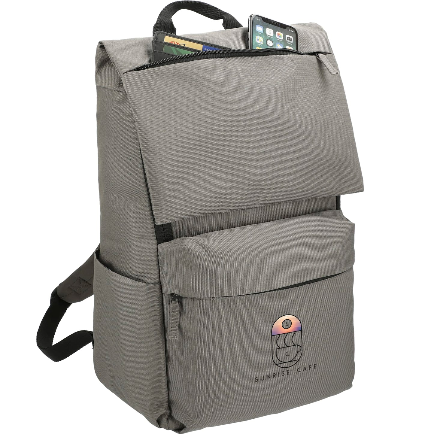 Gray Merritt Recycled 15" Computer Backpack