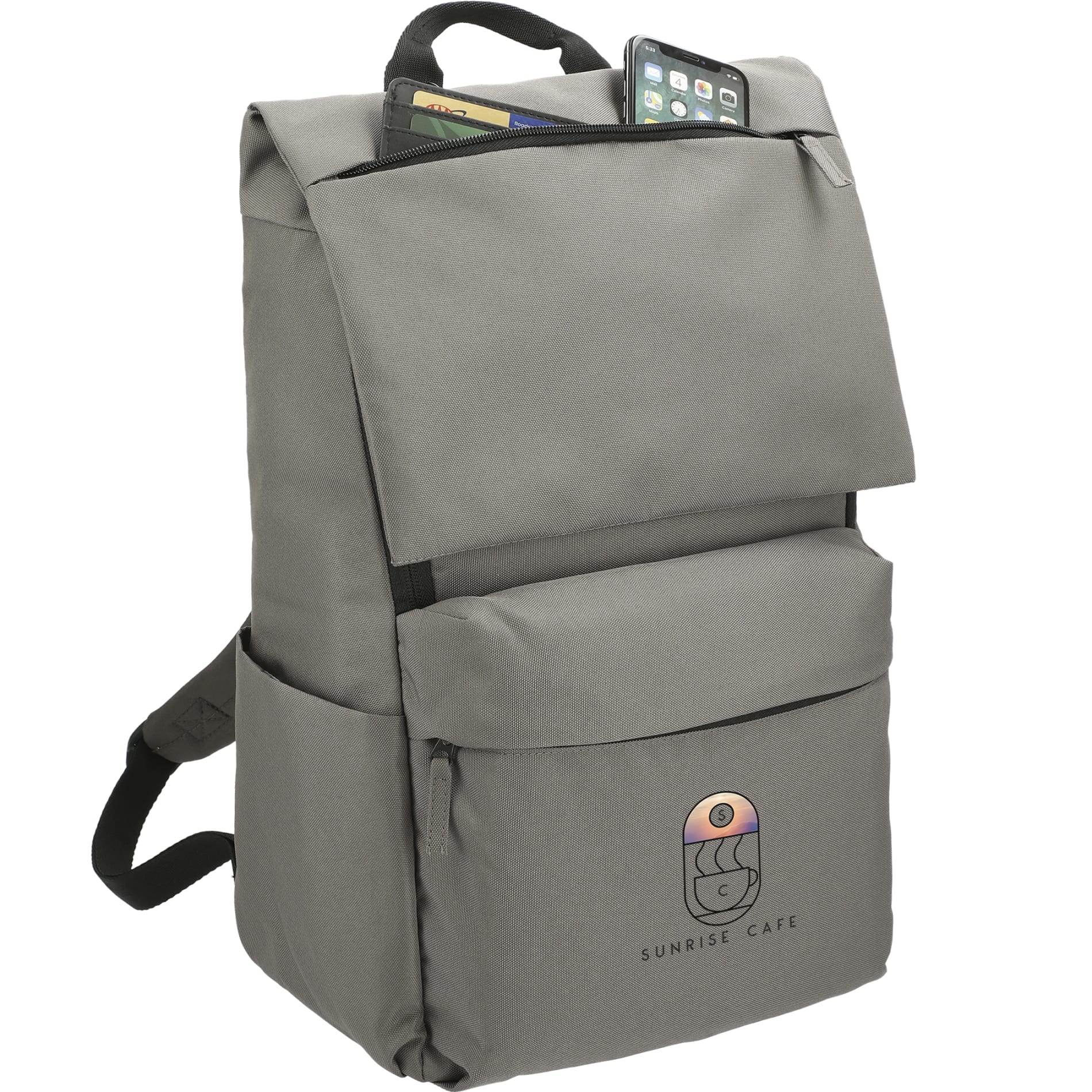 Gray Merritt Recycled 15" Computer Backpack