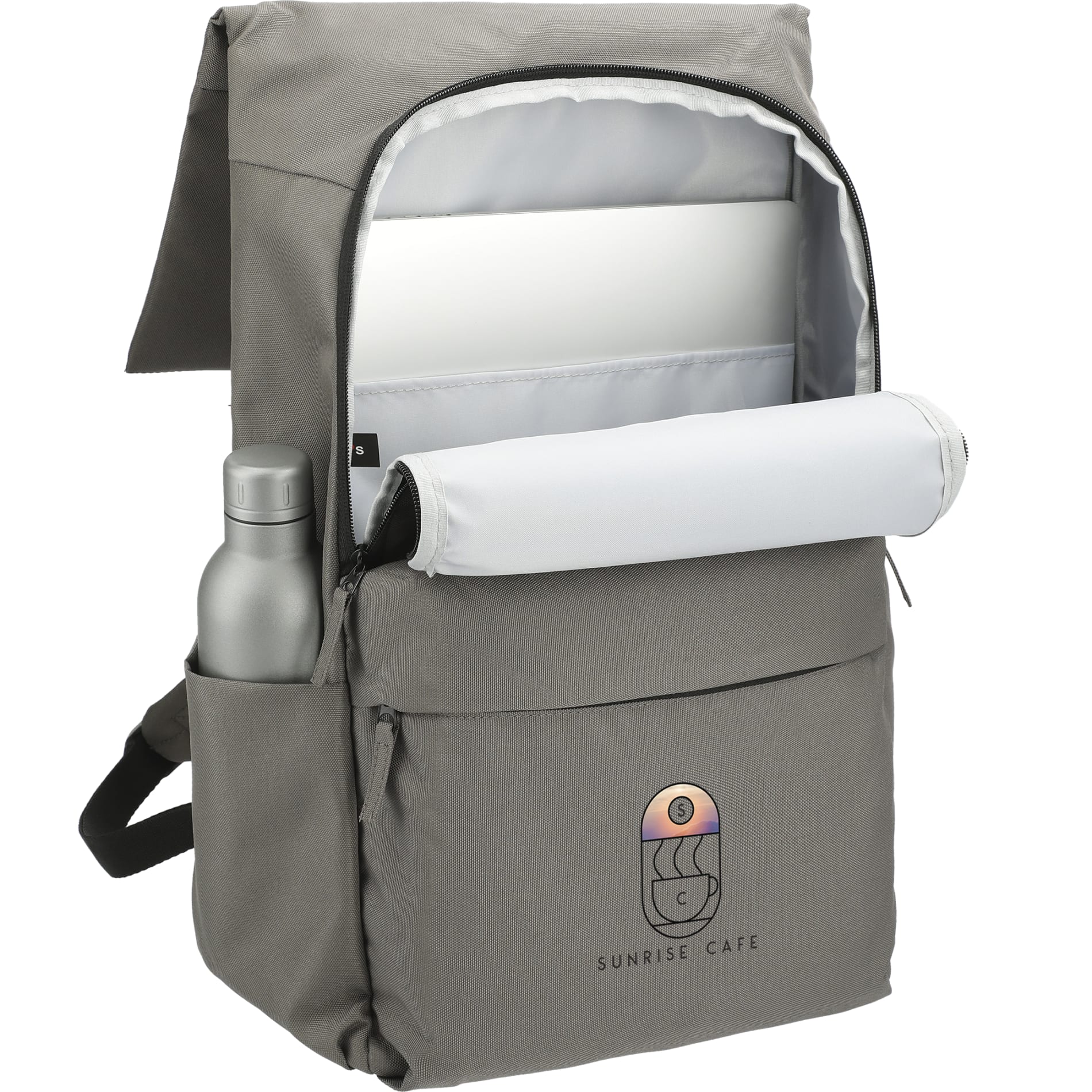 Gray Merritt Recycled 15" Computer Backpack