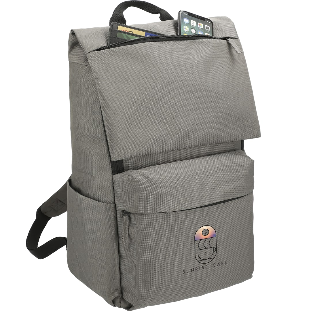 Gray Merritt Recycled 15" Computer Backpack