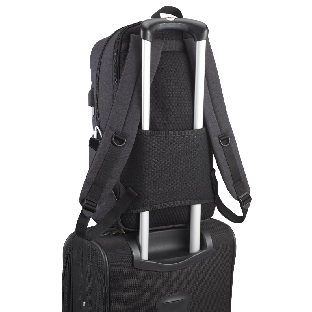 Gray NBN Linden 15" Computer Backpack