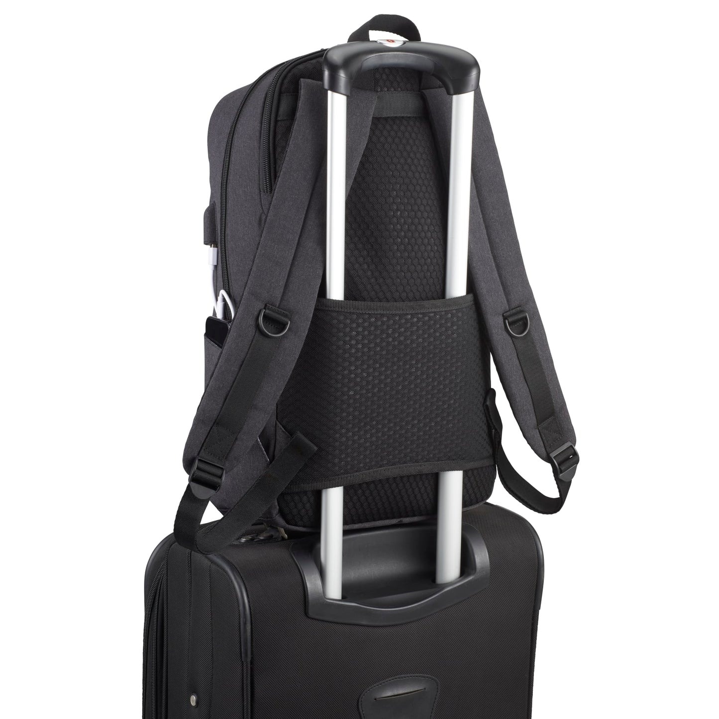 Gray NBN Linden 15" Computer Backpack
