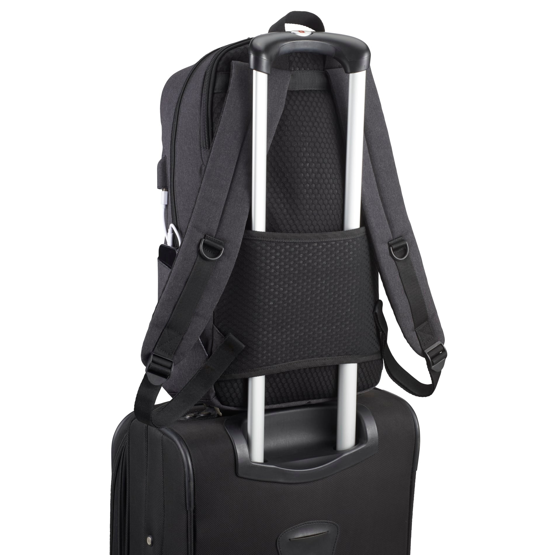 Gray NBN Linden 15" Computer Backpack