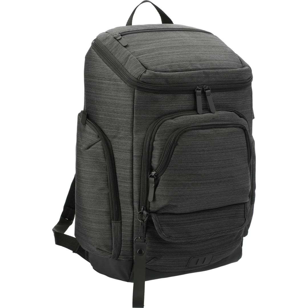 Gray NBN Whitby 15" Computer Backpack w/ USB Port plain
