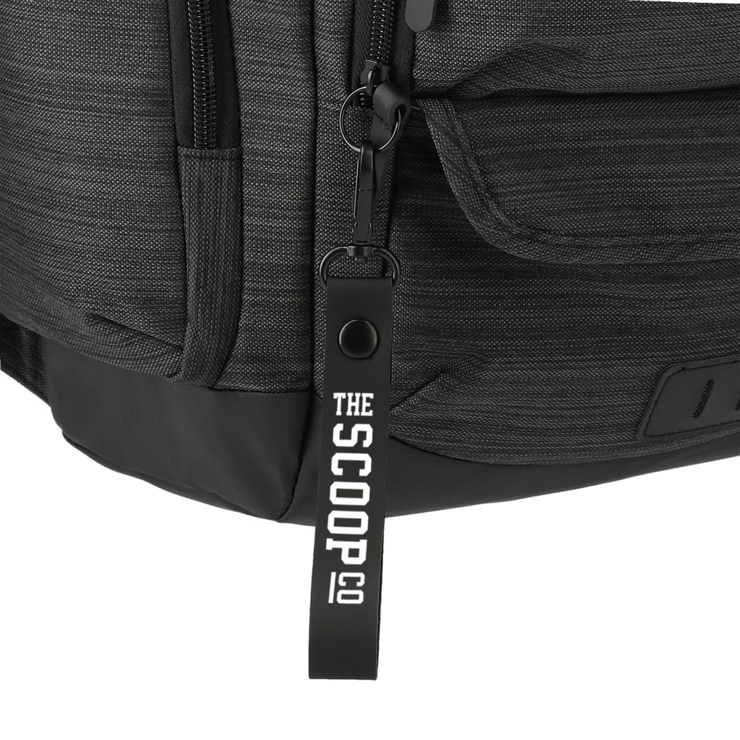 Gray NBN Whitby 15" Computer Backpack w/ USB Port