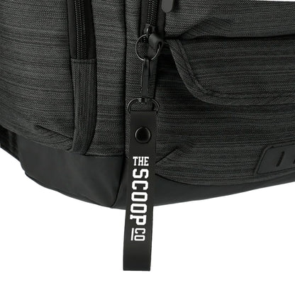 Gray NBN Whitby 15" Computer Backpack w/ USB Port